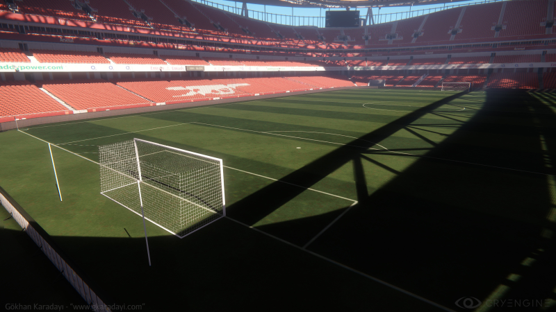 Illustration for article titled Real-Life Football Stadium Looks Glorious in CryEngine